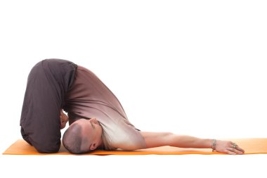 pratik Yoga Studio esnek kaslı adam