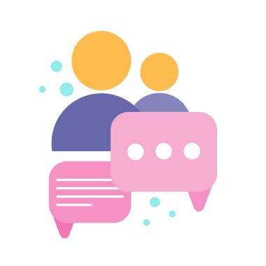 İş anlaşması, vektör karikatür çizimi. Ortaklık konuşması, iş kavramı.