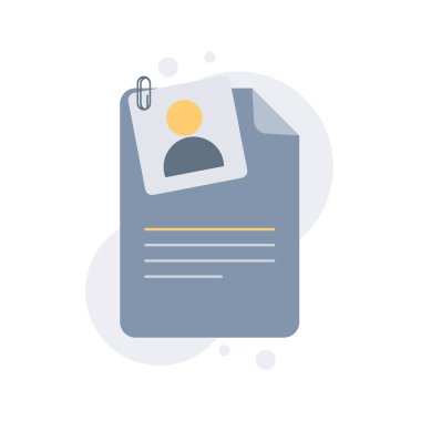 Personel alımı, iş başvurusu, işe alım, iş. Modern düz stil tasarım. Çizgi film biçimi.