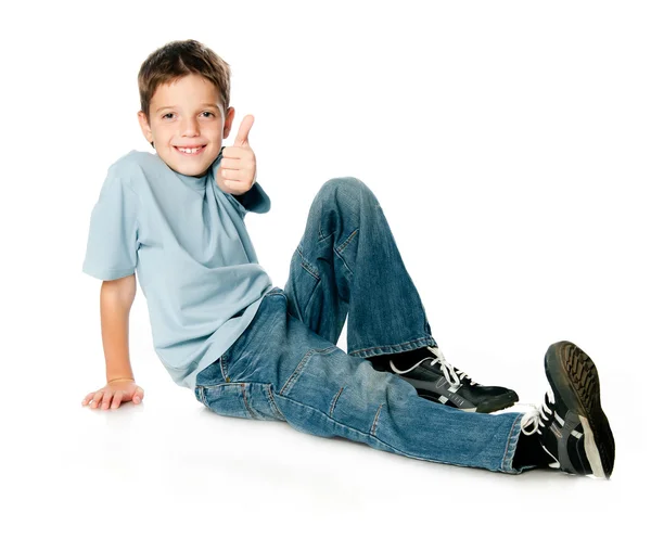 Chico sonriente — Foto de Stock