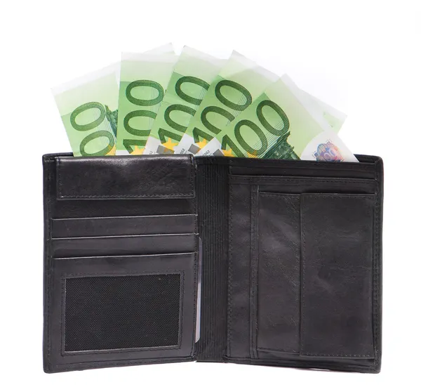 Wallet and money — Stock Photo, Image
