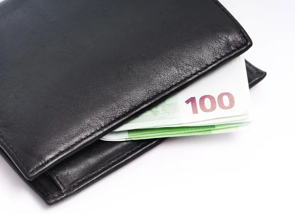 Wallet and money — Stock Photo, Image