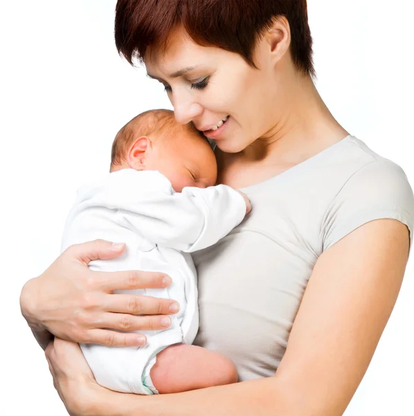 Baby und Mutter — Stockfoto