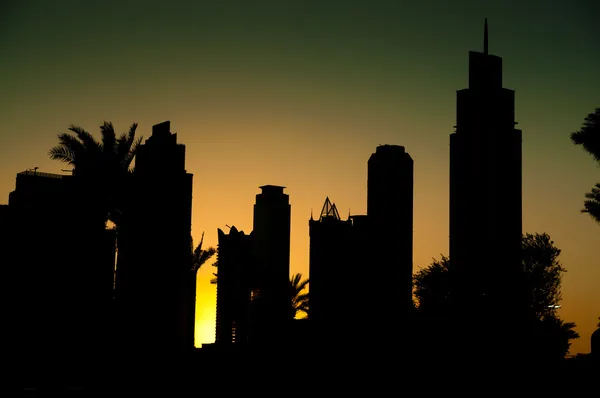 Dubai At Night — Stock Photo, Image