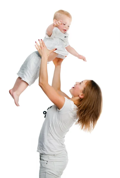 Mère avec son fils — Photo