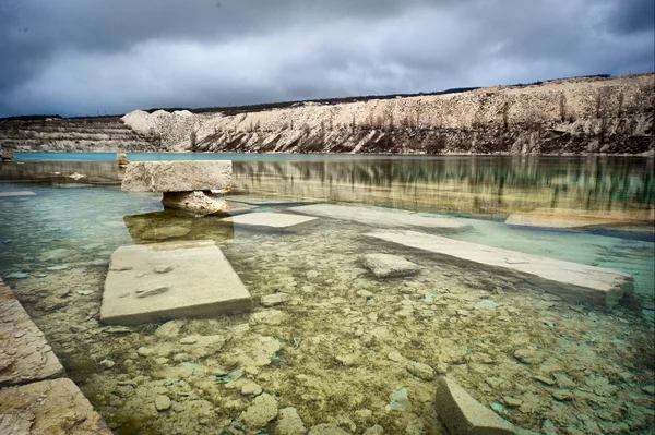 Lago de montaña — Foto de Stock