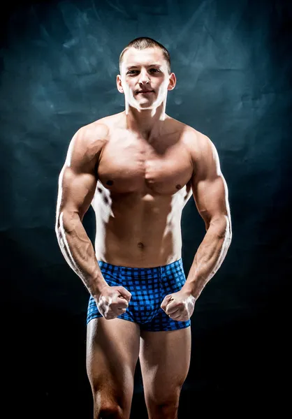 Handsome young muscular man — Stock Image Handsome young muscular man Royalty Free Stock Images