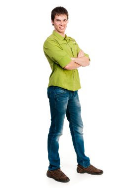 Kameraya bakarak öğrenci