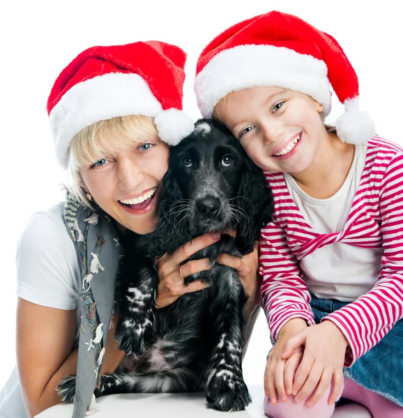 Cappelli famiglia inSanta — Foto Stock