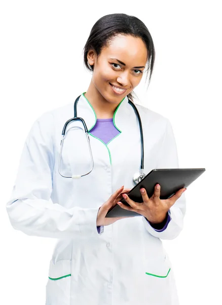 Medico con tablet digitale — Foto Stock