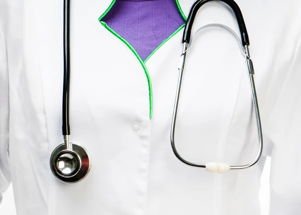 Doctor with stethoscope — Stock Photo, Image