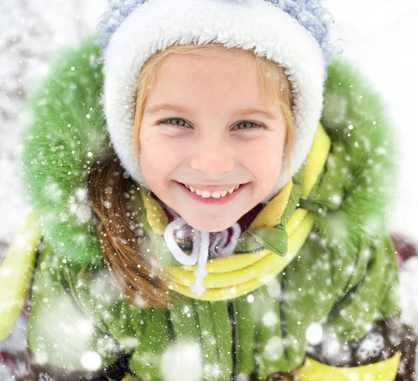 Ragazza vacanza invernale — Foto Stock