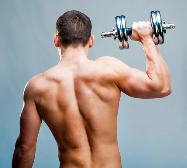 Hombre muscular — Foto de Stock