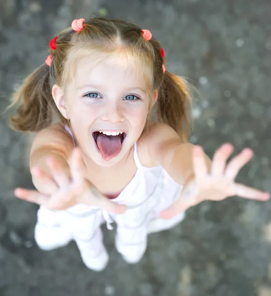 Linda niña. — Foto de Stock