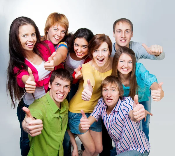 Happy young group of Stock Picture