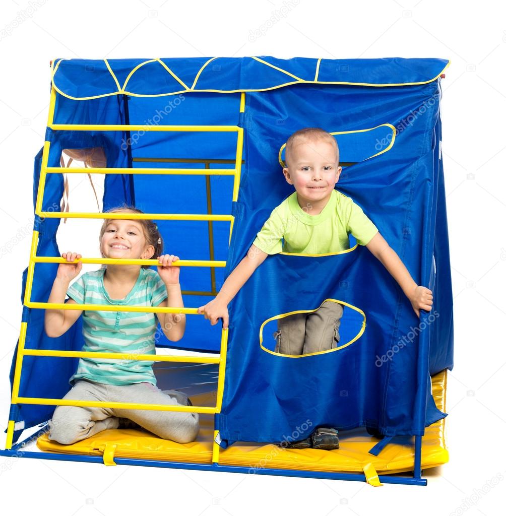Kids on a playground