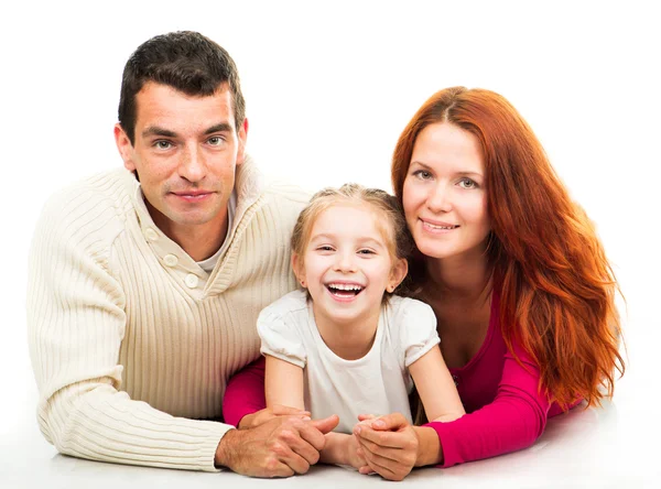 Gelukkige familie — Stockfoto