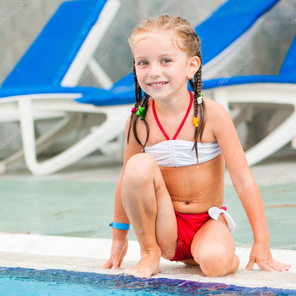 Little Girls Bikini Photo