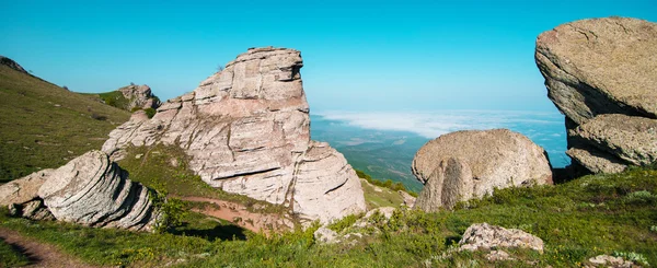 Beautiful panorama of the mountains — Stock Photo, Image