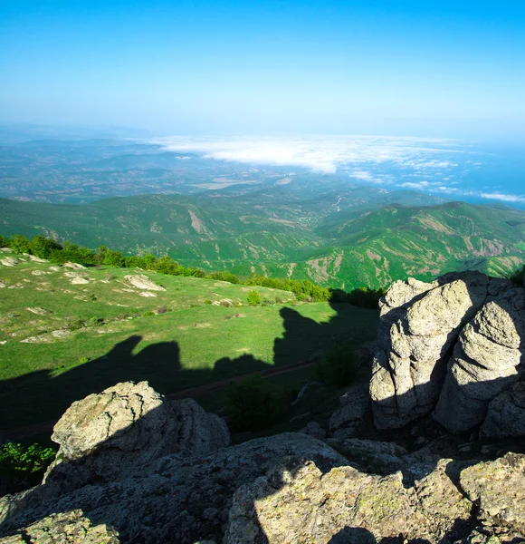 Belle vue sur la montagne — Photo