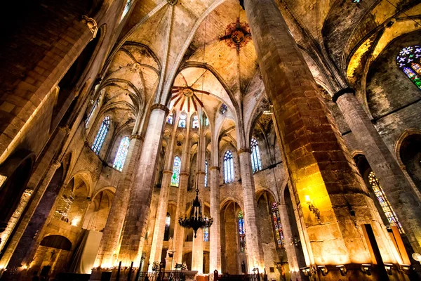 Gothic Cathedral in Barcelona — Stock Photo, Image