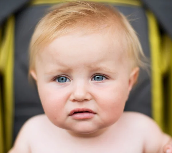 Triste bebê — Fotografia de Stock