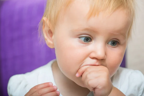 Retrato de bebê adorável — Fotografia de Stock