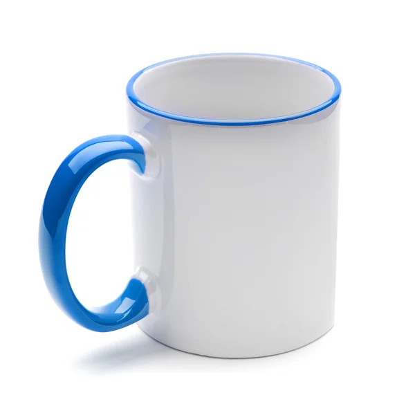 Cup op wit — Stockfoto