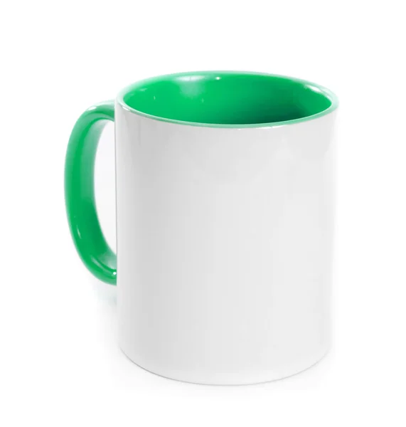 Cup op wit — Stockfoto