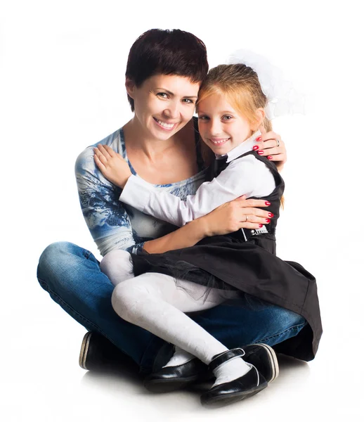 Madre e figlia piccola — Foto Stock