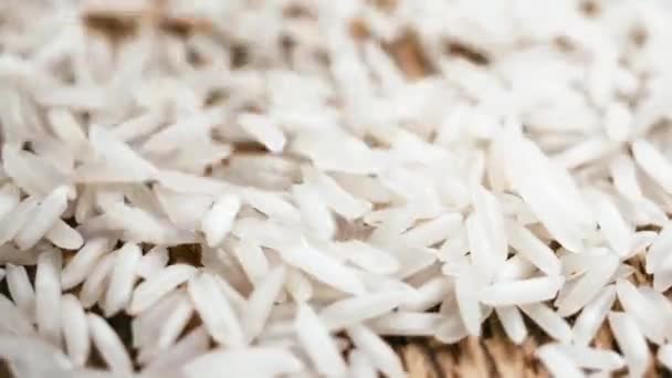 Masada beyaz pirinç — Stok video