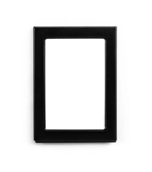 Tøm sort rektangulær ramme - Stock-foto