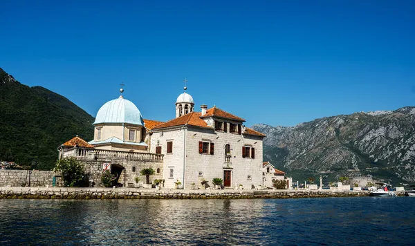 Ostrov svatého Jiří v Černé Hoře — Stock fotografie