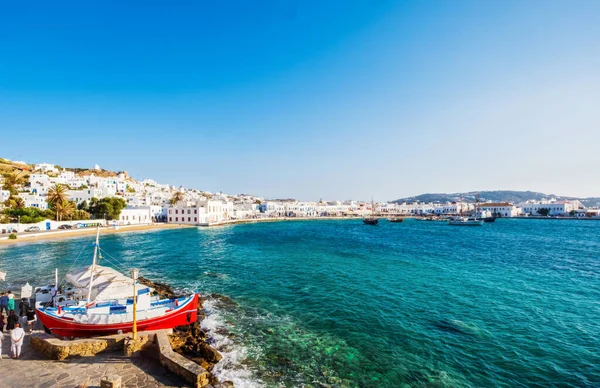 Blick auf die Bucht vom Kai aus — Stockfoto