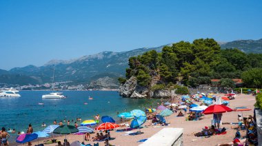 Sveti stefan Adası nda Karadağ
