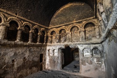 Türkiye 'nin Kapadokya kentindeki Şaşılacak Selime Manastırı