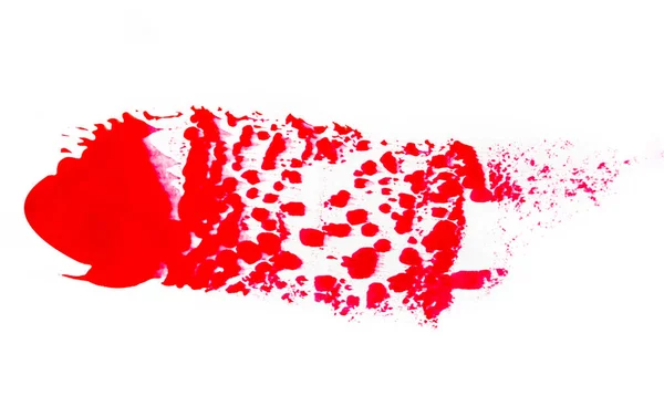 Parlak kırmızı dökülüyor — Stok fotoğraf