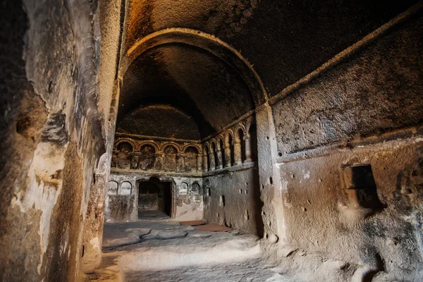 Verbazingwekkend Selime klooster in Cappadocia, Turkije — Stockfoto