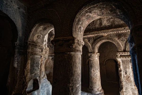 Étonnant monastère Selime en Cappadoce, Turquie — Photo