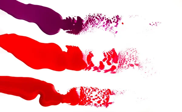 Bright spills of paint — Stock Photo, Image