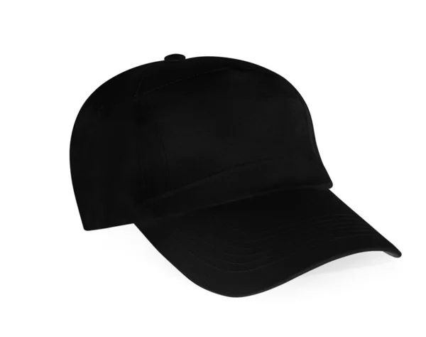 Black baseball cap mockup — Stock Photo, Image