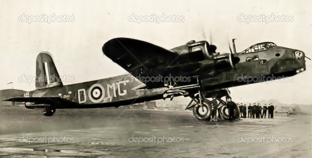 British Short Stirling RAF Heavy Bomber