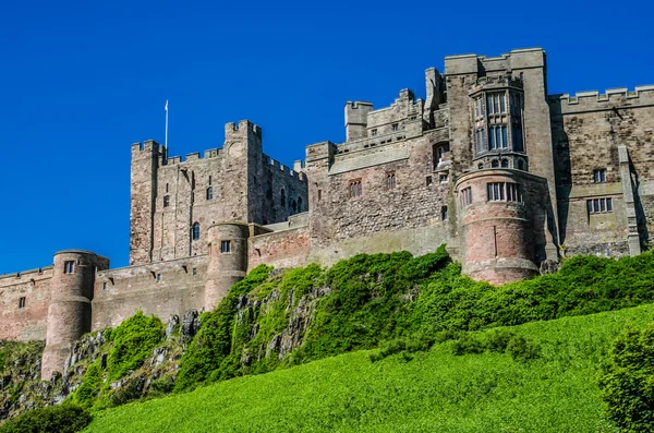 Bamburgh κάστρο, northumberland — Φωτογραφία Αρχείου