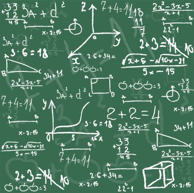 okul yönetimi üzerinde sorunsuz matematik öğeleri.