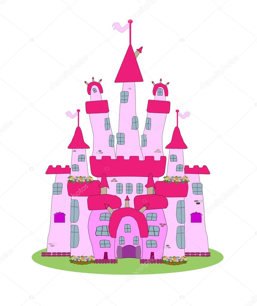 Pink Castle - Vector