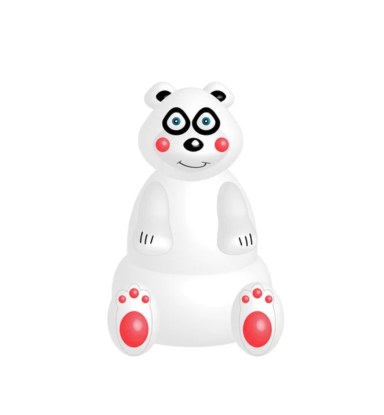 Urso 3d vetor —  Vetores de Stock