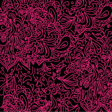 Mor siyah çiçek soyutlama