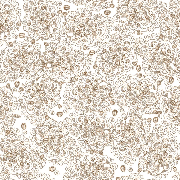 Fond floral abstrait. Fleurs vectorielles dahlia. Élément de conception. — Image vectorielle