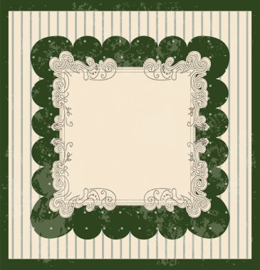 Vintage tarzı arka plan ölçekli desen ile.