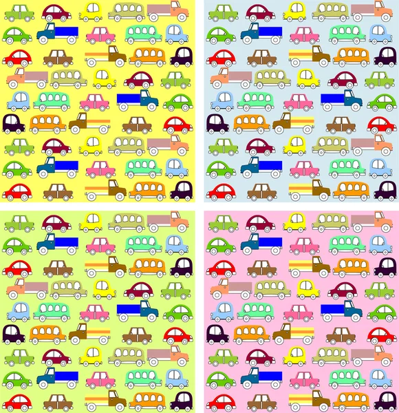 Baby vehicle pattern design. — Stock Vector